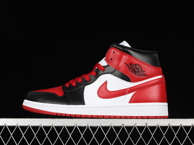 Jordan 1 Mid Alternate Bred Toe