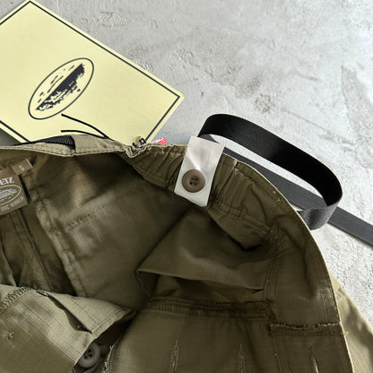 Corteiz Guerillaz Cargo Pants Tonal Khaki