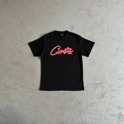 Corteiz Allstarz Tee Black Red