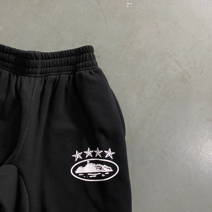 Corteiz 4Starz Alcatraz Sweatpants Black