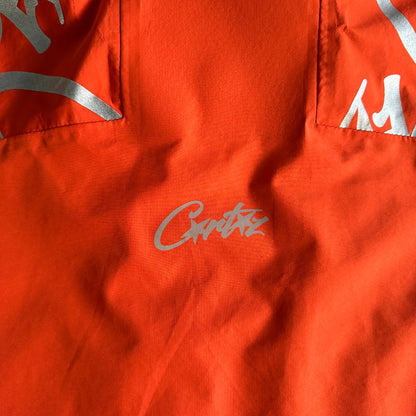 Corteiz Elitework Waterproof Shell Jacket Orange