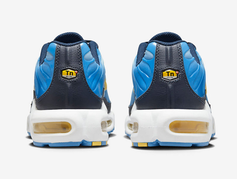 Nike Air Max Plus University Blue Topaz Gold