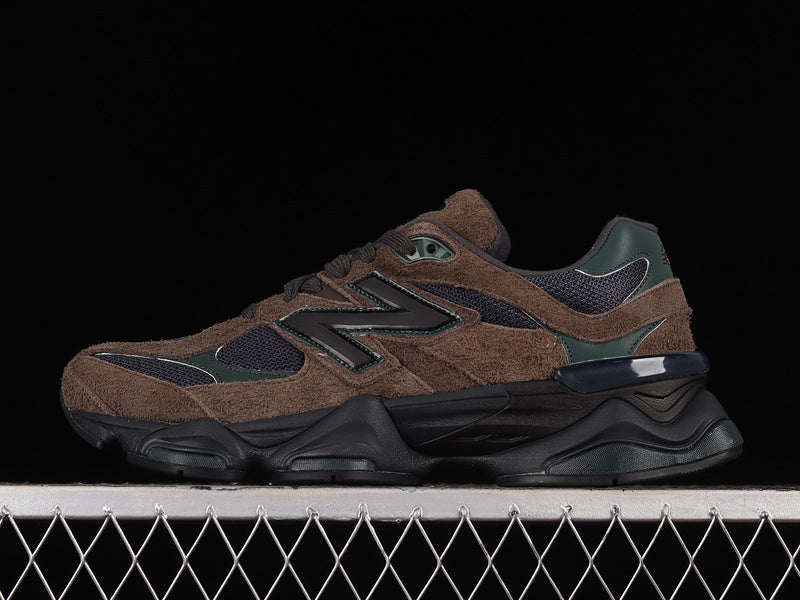 New Balance 9060 Dark Brown Green Broccoli