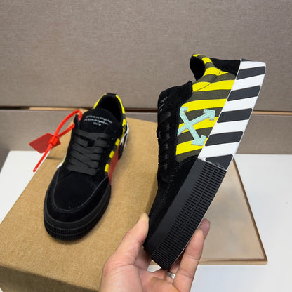 Off-White Vulc Low Black Yellow Green