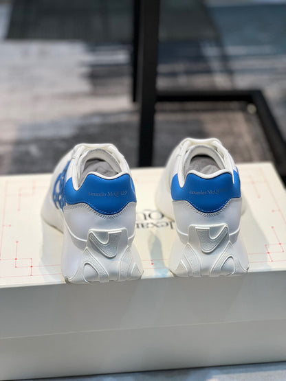 Alexander McQueen Sprint Runner White Blue