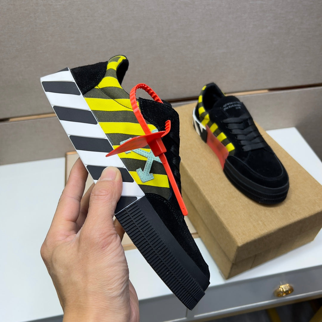 Off-White Vulc Low Black Yellow Green