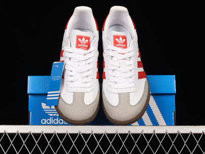 Adidas Samba White Solar Red Gum