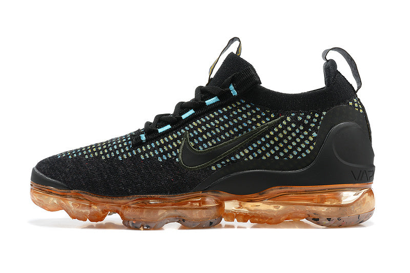 Nike Air VaporMax 2021 Flyknit Black Multi-Color Pollen