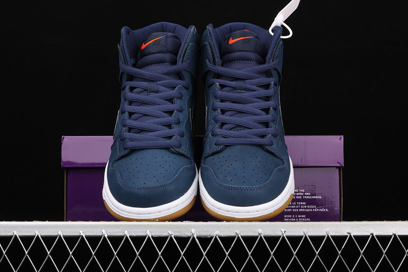 Nike SB Dunk High Orange Label Midnight Navy