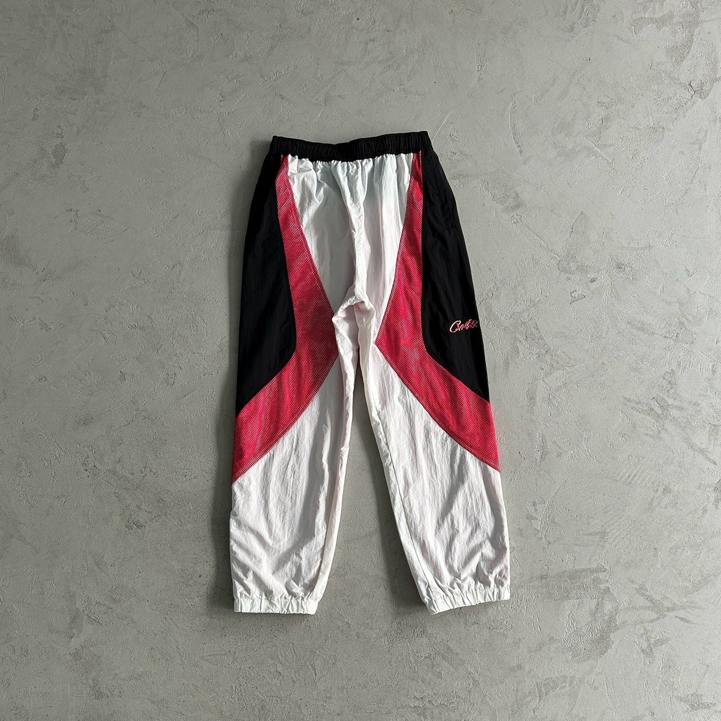 Corteiz Vertigo Shuku Pants Black Red