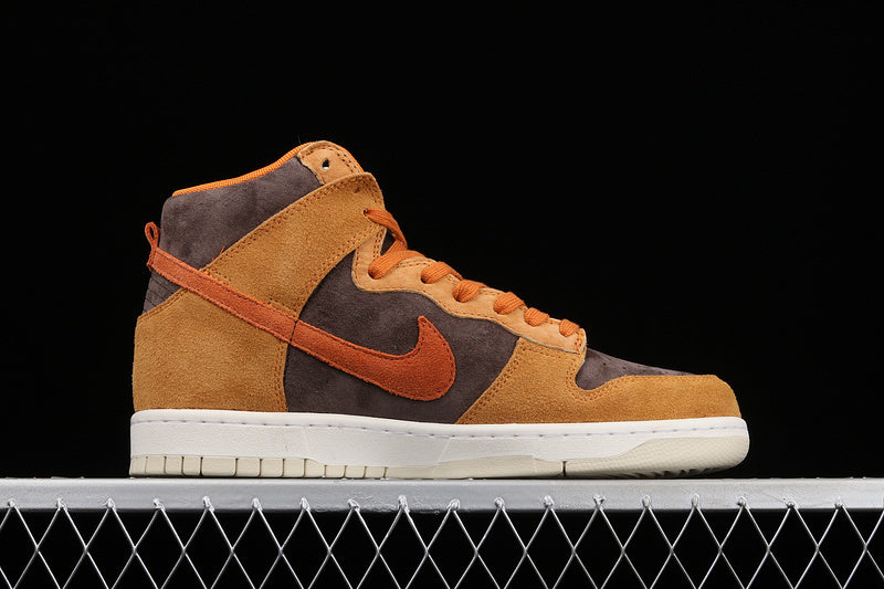 Nike Dunk High PRM Dark Russet