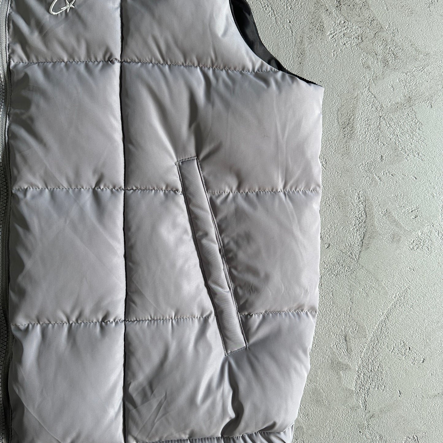 Corteiz Bolo Bodywarma Vest Grey