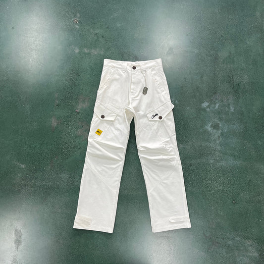 Corteiz Storm Cargo Pants White