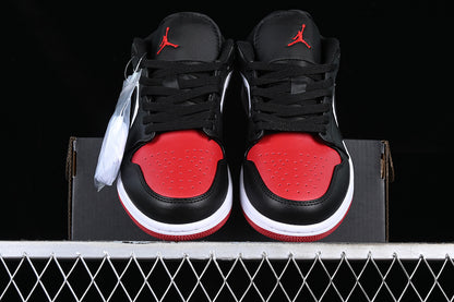 Jordan 1 Retro Low Bred Toe 2.0