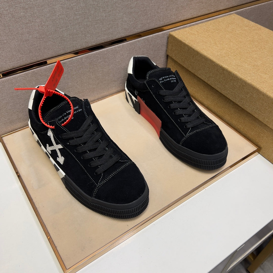 OFF-WHITE Vulc Low Black White