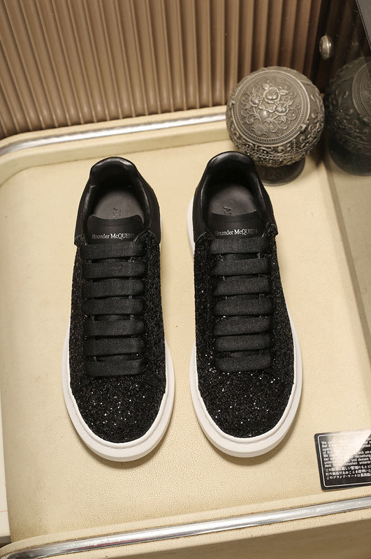 Alexander McQueen Oversized Black Glitter