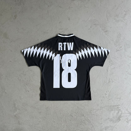 Corteiz Club RTW Football Jersey Black