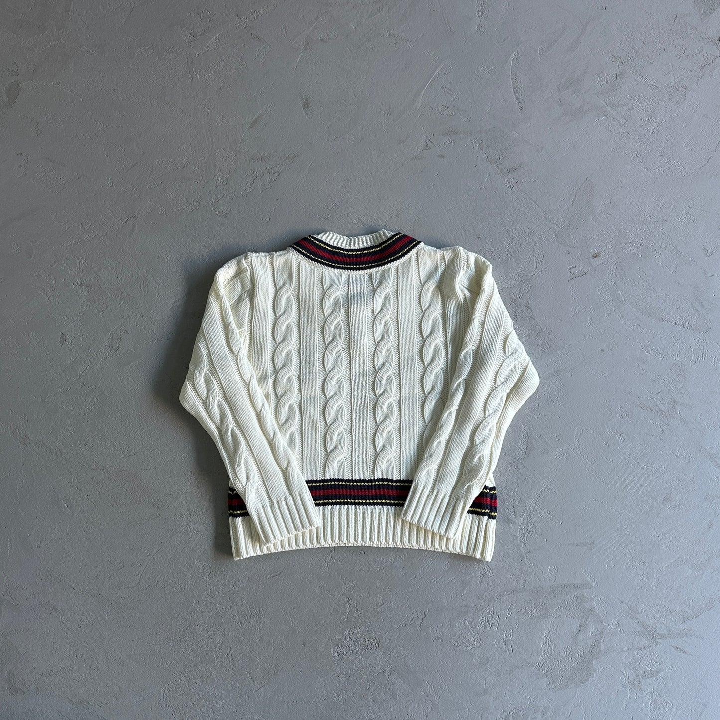 Corteiz Winbledon Knit Sweater White