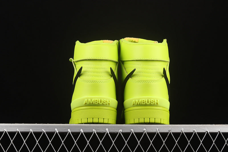 Nike Dunk High AMBUSH Flash Lime