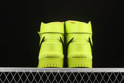 Nike Dunk High AMBUSH Flash Lime