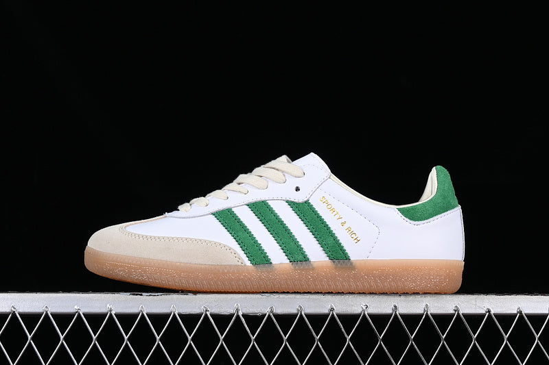 Adidas Samba Sporty & Rich White Green