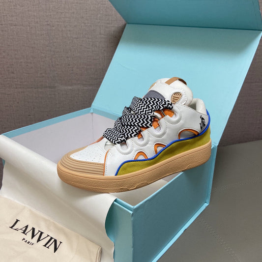 Lanvin Leather Curb Beige