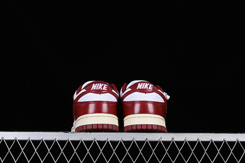 Nike Dunk Low PRM Vintage Team Red