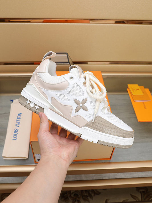 Louis Vuitton LV Skate Sneaker Beige White