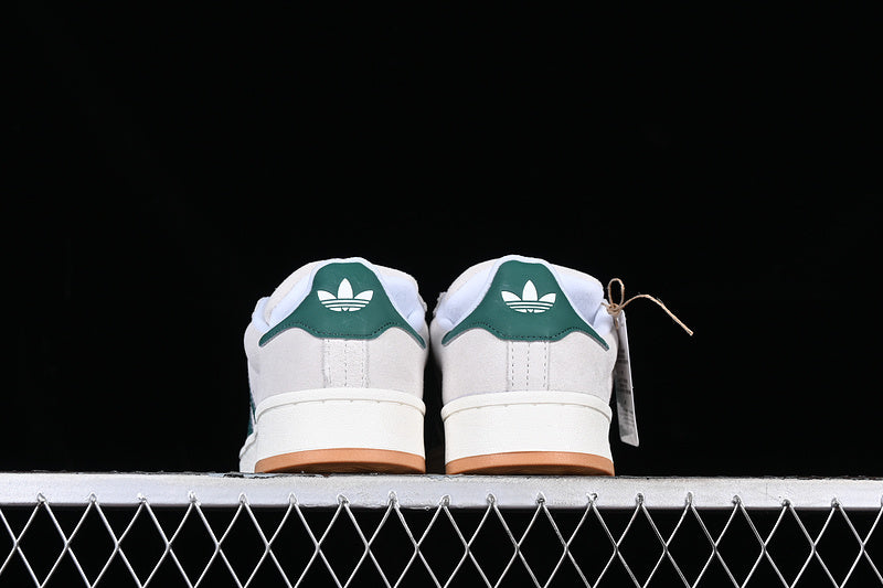 Adidas Campus 00s Crystal White Dark Green