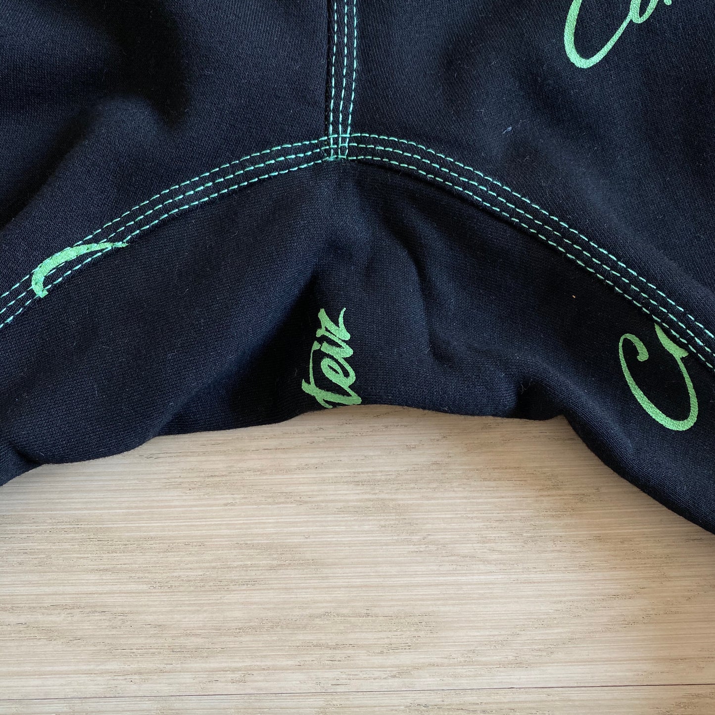 Corteiz All Over Print Joggers Black Green