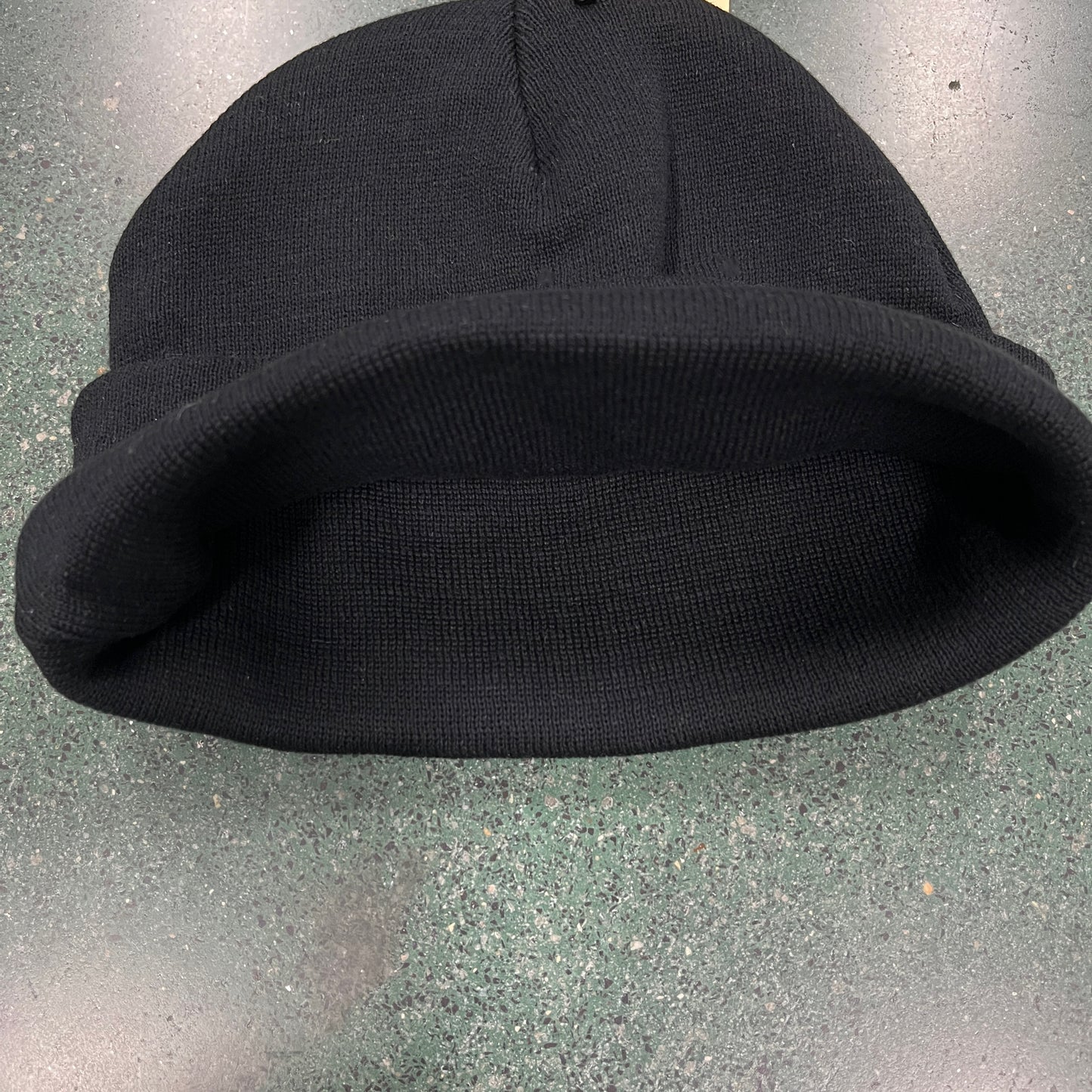 Corteiz Allstarz Folded Beanie Triple Black