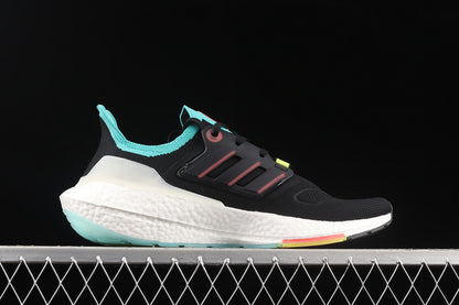 Adidas Ultra Boost 22 Black Turbo Mint Rush