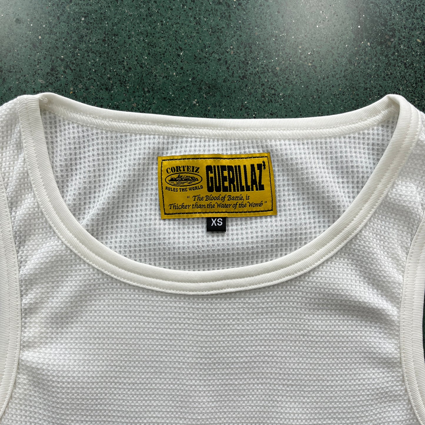 Corteiz Allstarz Essentials Tank Top White