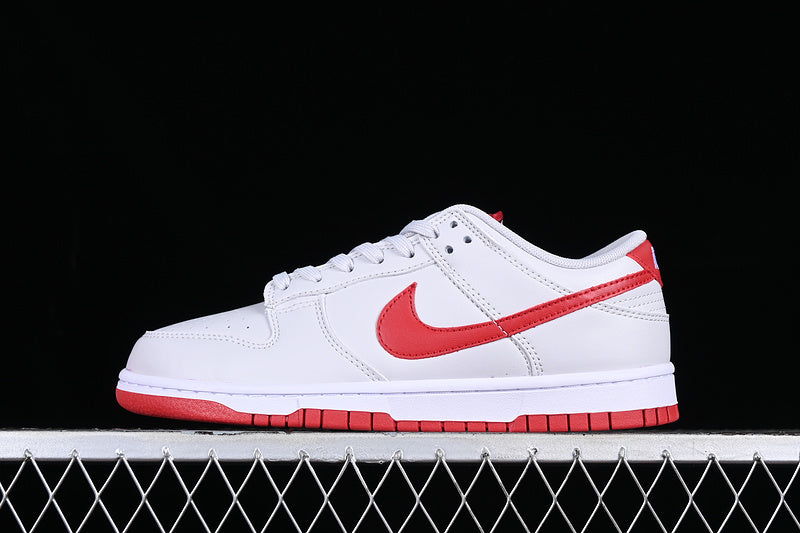 Nike Dunk Low Vast Grey Varsity Red