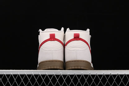 Nike SB Dunk High Pro Birch Hyper Red