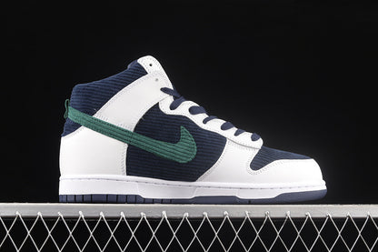 Nike Dunk High Sports Specialities White Navy