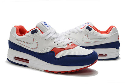 Nike Air Max 1 White Red Blue