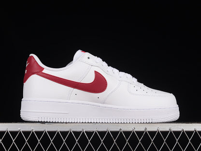 Nike Air Force 1 Low '07 White Gym Red