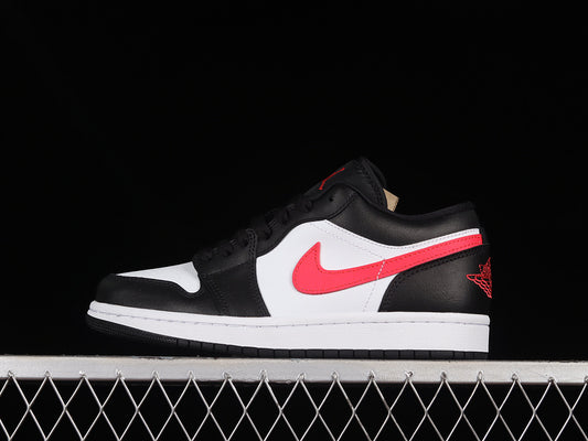 Jordan 1 Retro Low Black Siren Red