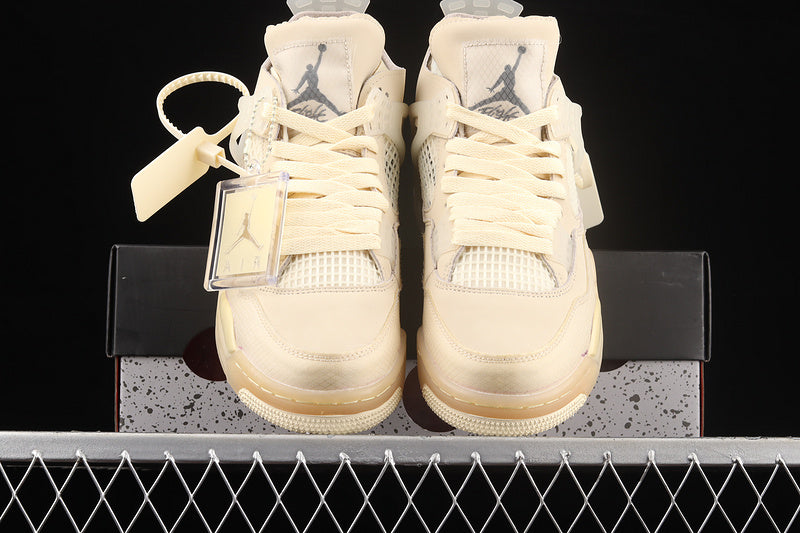 Jordan 4 Retro Off White Sail