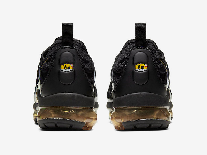 Nike Air VaporMax Plus Black Metallic Gold