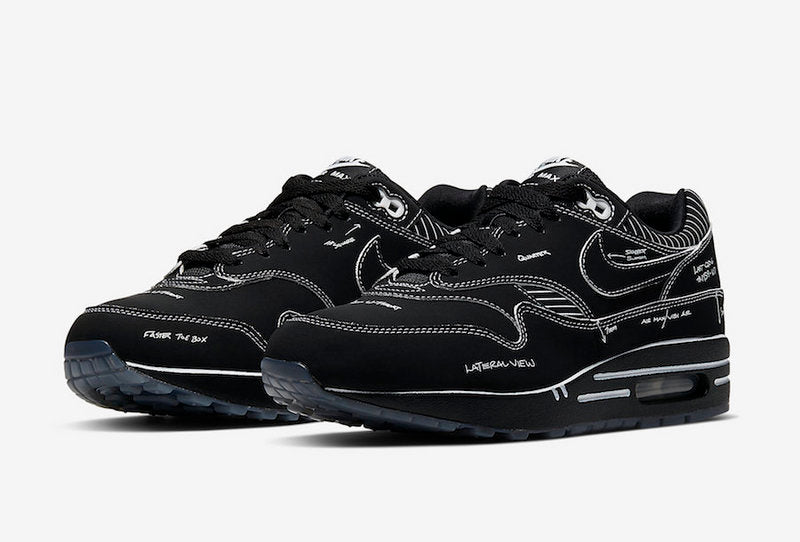 Nike Air Max 1 Tinker Sketch to Shelf Black