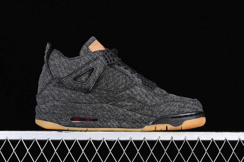 Jordan 4 Retro Levi's Black