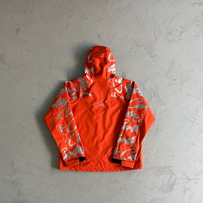 Corteiz Elitework Waterproof Shell Jacket Orange