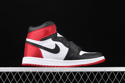 Jordan 1 Retro High Satin Black Toe