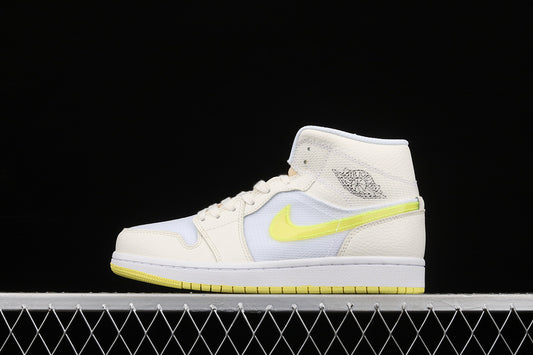 Jordan 1 Mid Voltage Yellow