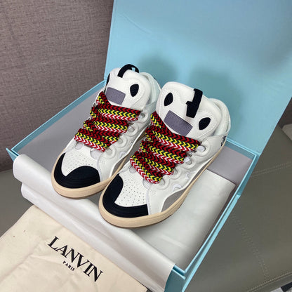 Lanvin Leather Curb White Ivory