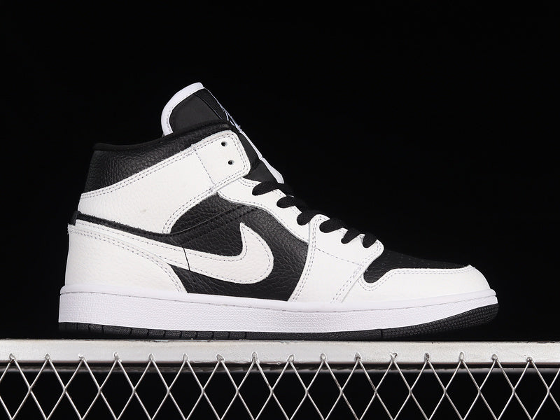 Jordan 1 Mid Split Black White