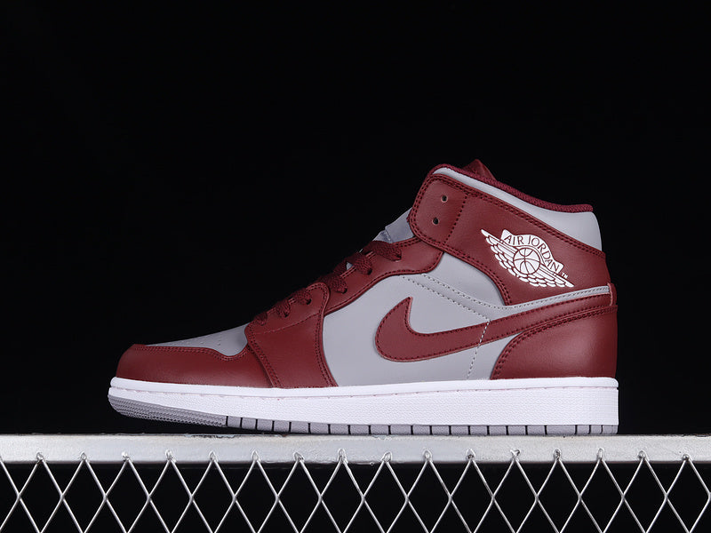 Jordan 1 Mid Cherrywood Red