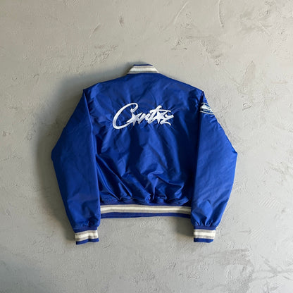 Corteiz Stadium Jacket Blue